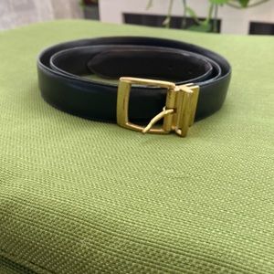 Coach Belt, leather 40 inches, brown and black reversible